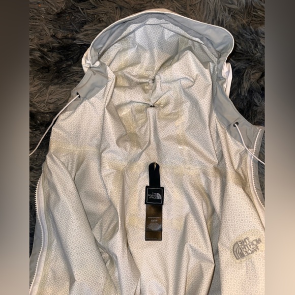 White The North Face Rain/Wind Proof jacket HYVENT - Picture 7 of 9